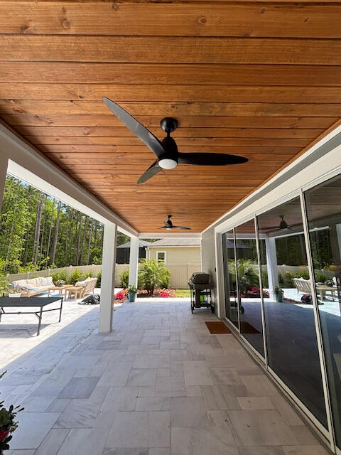 Stained T&amp;G Board