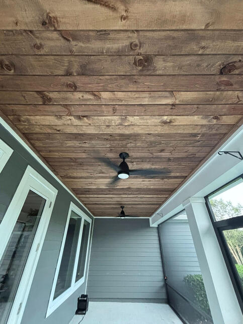 Lanai Enclosure Ceiling Remodel